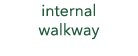 internal walkway
