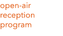 open air reception program