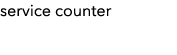 service counter