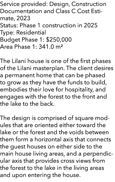 Service provided: Design, Construction Documentation and Class C Cost Estimate, 2023 Status: Phase 1 construction in ...